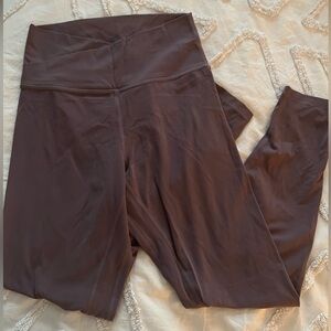 Dark purple glow mode leggings